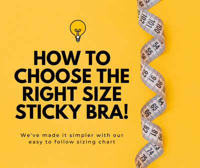 Finding the Best Fitting Adhesive Bra