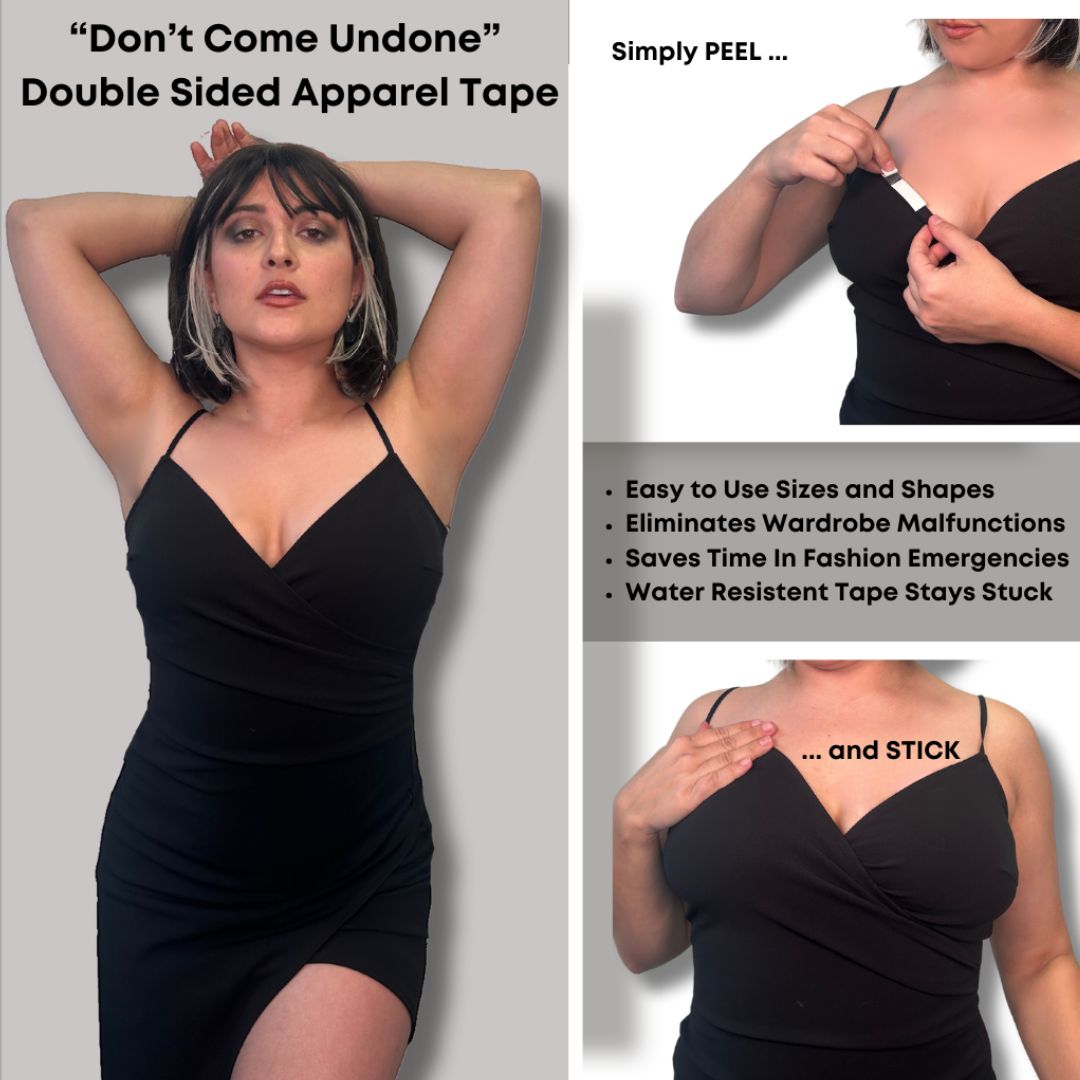 Don't Come Undone Apparel Tape