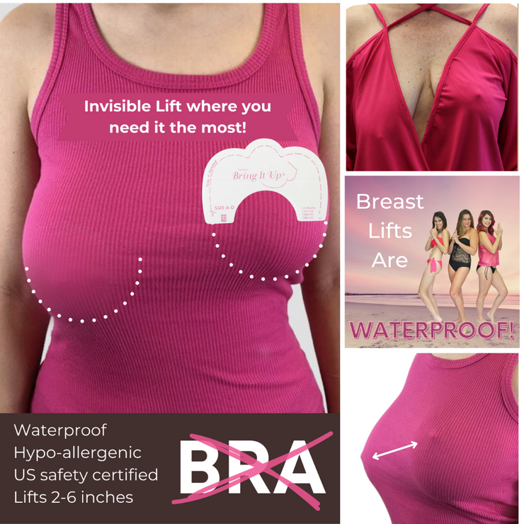 Boob Tape Upward Lifting Bra Stickers For Women To Prevent Sagging And Lift  Your Breasts