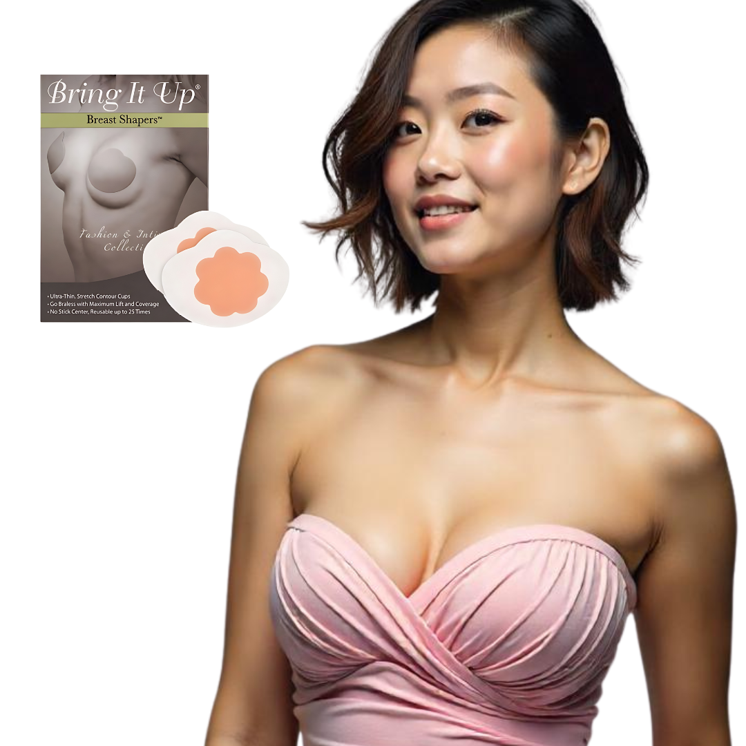 Breast shapers and pasties bra