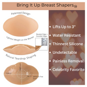 Bring it up breast shapers graphic