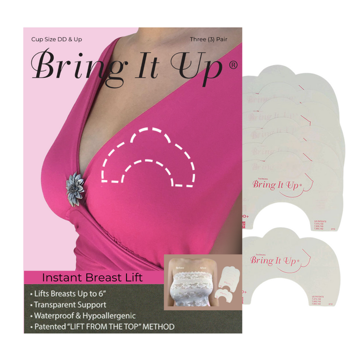 Breast Lift Tape Easy Lift Adhesive Bra - 3 Pairs
